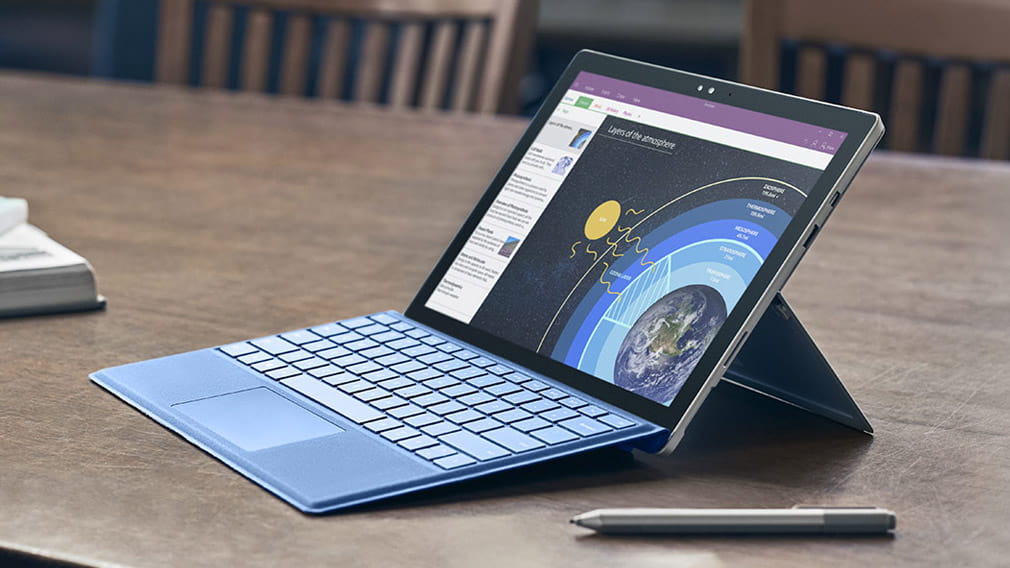 Microsoft Surface Pro 4 with surface pen
